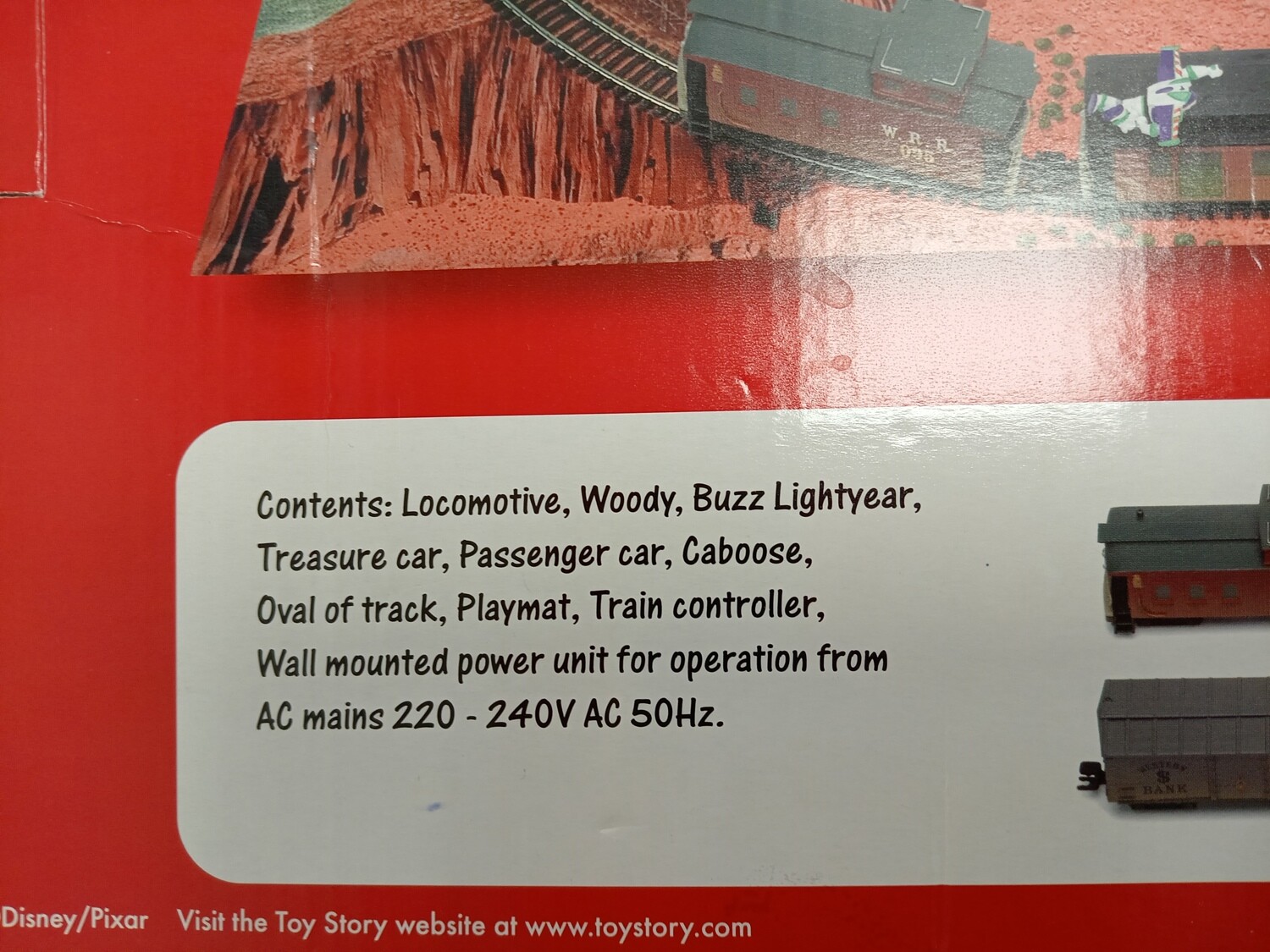 TOY STORY 3 Electric Train Set Hornby R1149 Boxed Good Condition Pre
