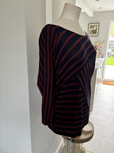 Phase Eight Size 10 Stripy Top Ideal For parties