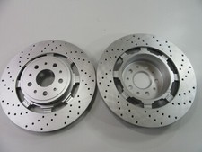 Maserati GranTurismo Gt front brake disc rotors set 2pcs PREMIUM QUALITY