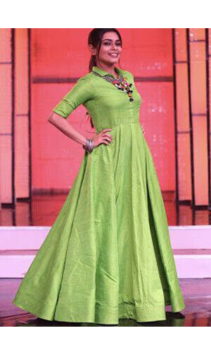 JG JAI GOVINDAM Dress for Saint Patricks Day Anarkali Indian Kurti for  Women Pakistani Wedding/Party Wear Designer Style (Green-M) at Amazon  Women's Clothing store
