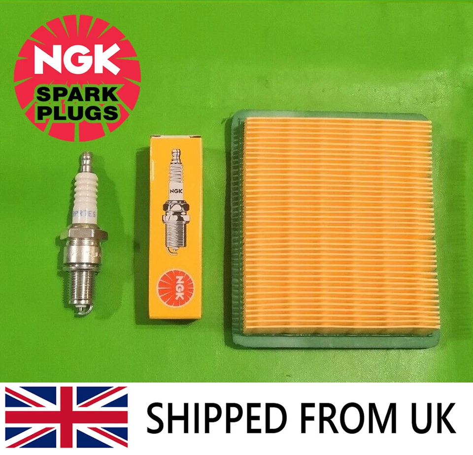 Hyundai HYM430SP Service Kit Air Filter NGK BPR7ES Spark Plug Lawnmower