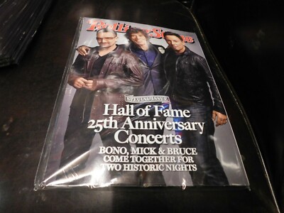 Rolling Stone Magazine November 6 2009 #1092 Bono, Mick Jagger & Bruce