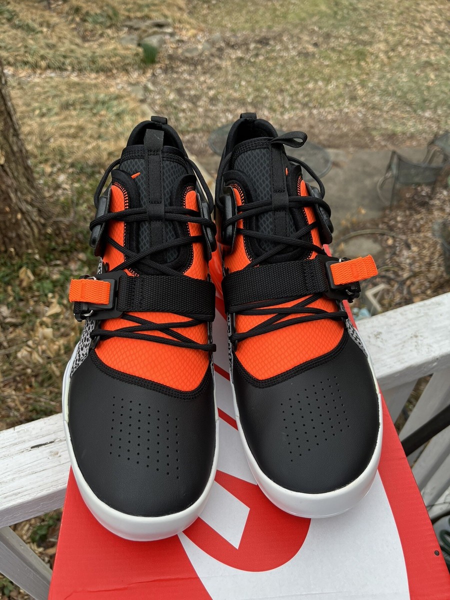 NIKE AIR MAX FORCE 270 Safari Black ORANGE SZ 11.5 Bengals