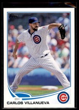 2013 Topps Update  Carlos Villanueva   #US62 Chicago Cubs