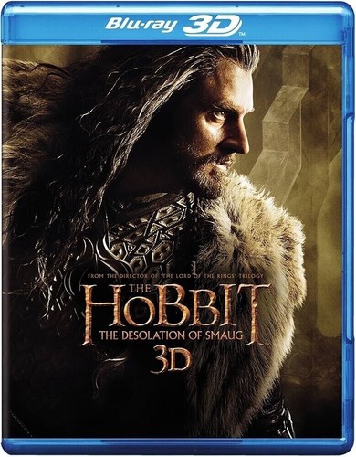 Der Hobbit: Smaugs Einöde Blu-ray 3D * NUR 3-D DISCS * 2-Disc Set LN