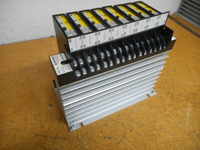 AutoMate 45C1A 802802-7RB Controller W/ (8) 802811-RB 45C40 115V AC/DC Modules
