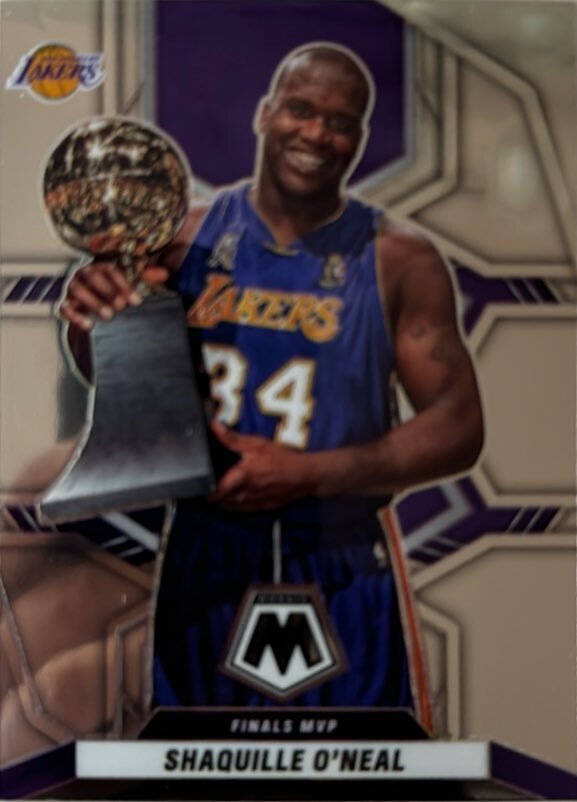 2021 Panini Mosaic #297 Shaquille O'Neal Silver