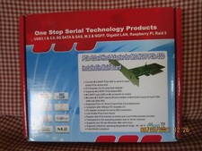 M.2 NGFF PCle SSD to PCle 3.0 x 4 Lane Host Adapter  Brand New