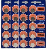 20 Sony Cr1220 220 3v Lithium Coin Size Batteries on sale 20 Sony Cr1220 220 3v Lithium Coin Size Batteries on sale