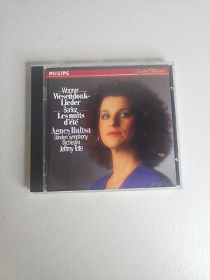 Opera CD Agnes Baltsa Sings Wagner Berlioz London 1985 Philips 416807-2