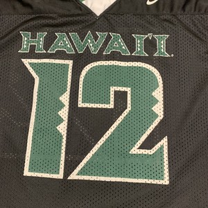 hawaii rainbow warriors football jersey