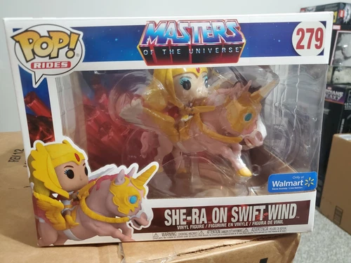 FUNKO POP! SHE- RA ON SWIFT WIND #279 FUNKO RIDES MOTU NEW WALMART EXCLUSIVE