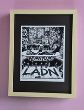 🔥AIDAN FLUX | Hand Signed Original Print | Ltd. Ed. of 69 COA | The Tub 2