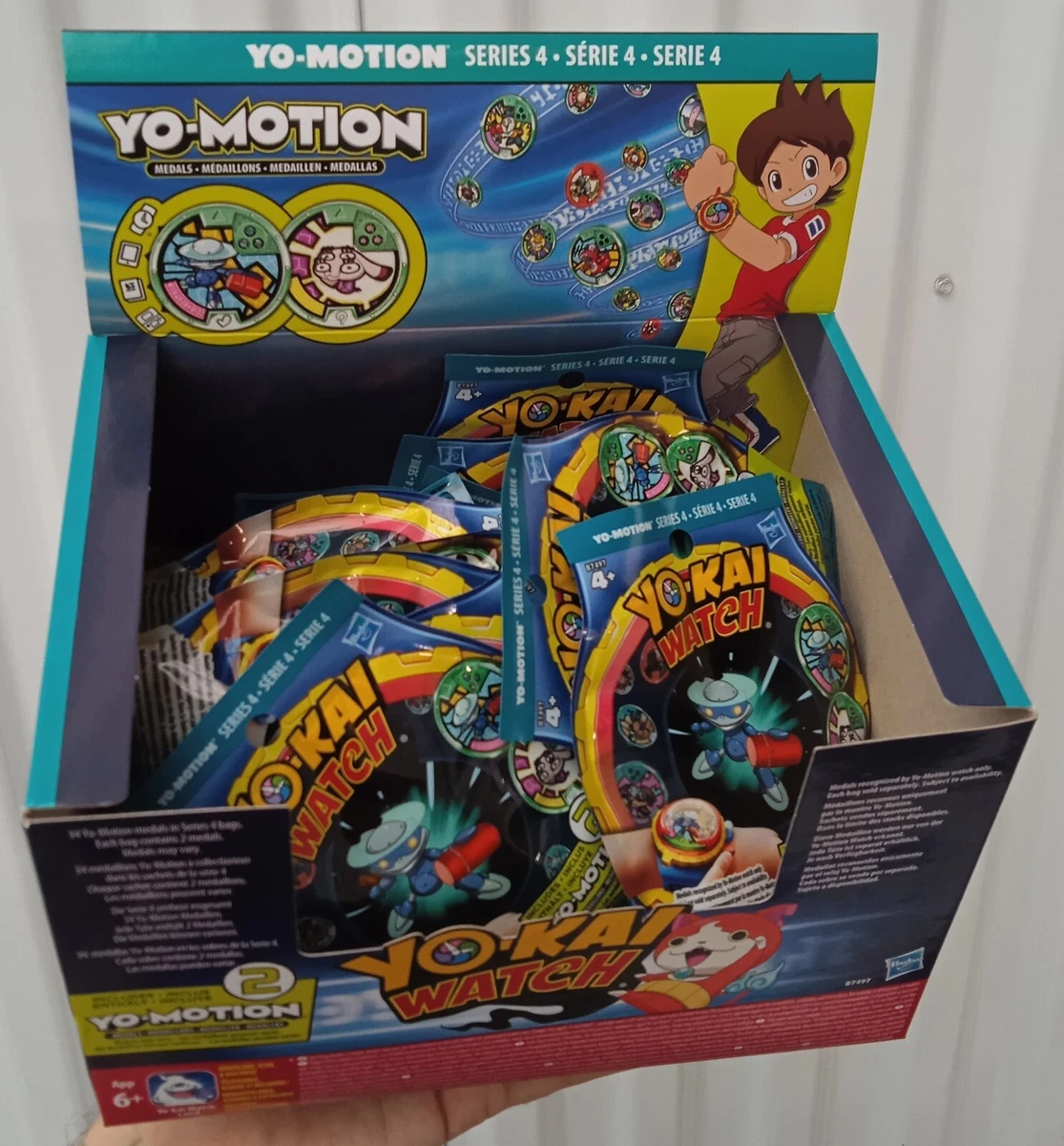 Yo-Kai Watch Yo-Motion Series 1 YoKai 1 Blind Pack 2 Medals Hasbro NEW  Sealed