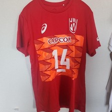 Yuki Ishikawa Volleyball Men's Japan Support T-shirt 2024 T-shirt Size:L Used