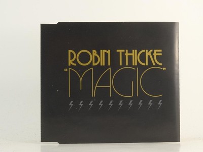 ROBIN THICKE MAGIC (H1) 2 Track Promo CD Single including Picture Sleeve INTERSC