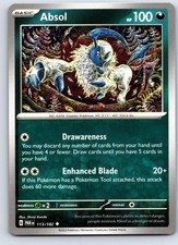 ABSOL 113/182 PARADOX RIFT POKEMON SHINJI KANDA