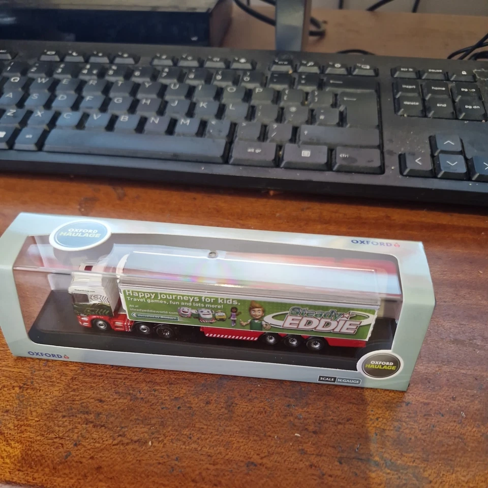 Oxford Diecast NSHL16FR Scania Highline Fridge Trailer Steady Eddie - Image 3 of 4