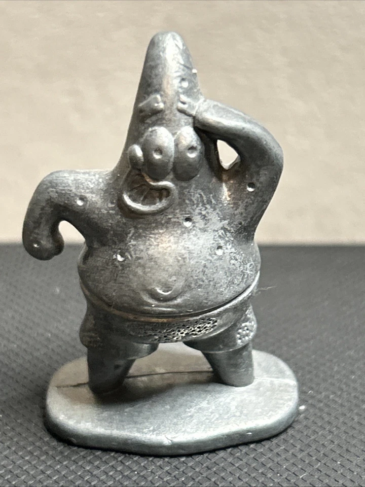 MONOPOLY Spongebob Squarepants ☆ Replacement 6 Pewter Tokens + Plankton Coin - Image 4 of 4