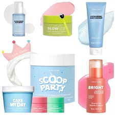 I Dew Care~Scoop Party~Hydra Vibes Cleanser & Serum~Bright side up~Glow Key