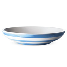 Pastaschale: 24 cm Cornishware blau Pastaschale, Keramik