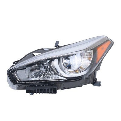 Left Driver LED Headlight Assembly W/O AFS 26060-4AP0B For Infiniti Q70 2015-19