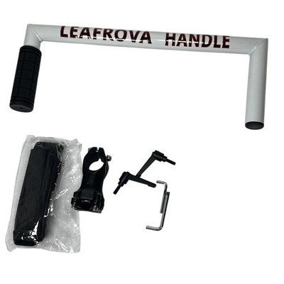 Leafrova Handle Segway Ninebot Electric Scooter White Auxiliary Handlebar Kit