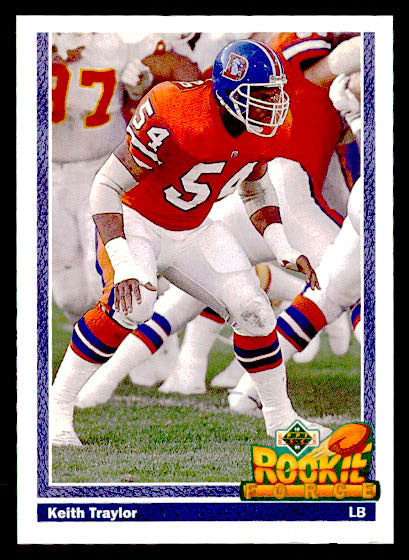 1991 Upper Deck Keith Traylor #618