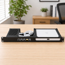 1U 19 Rack Mount for UniFi UCG-Fiber   Modula...