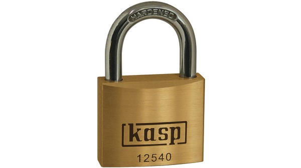 CK Tools Kasp Premium Brass Padlock 40mm - K12540D