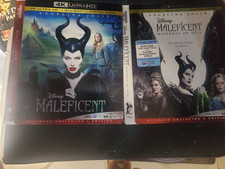 lot of 2 Maleficent: Mistress of Evil maleficent 4K hd Slipcover ONLY/NO DISCS