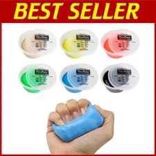 TheraPutty Plus Antimicrobial Hand Therapy- 6pc