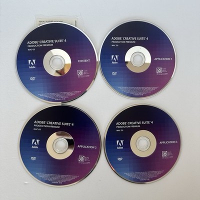 Adobe Creative Suite 4 Production Premium Software For Mac OS With Serial Number