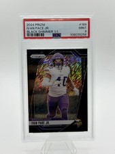 2024 Panini Prizm Ivan Pace Jr. Black Shimmer 1/1 #189