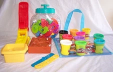 Mixed Lot of 48 Items of Play-doh and Molds