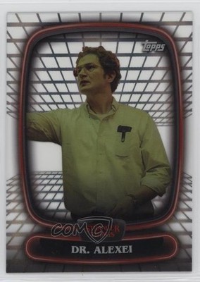 2025 Topps High Tek Stranger Things Hawkins Lab Pattern Dr Alexei #26 0b7