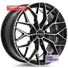 19" Black Wheel For 2022-2023 Genesis G70 19x8.5 5x114.3 ET38 CB67.1 RTX 083155