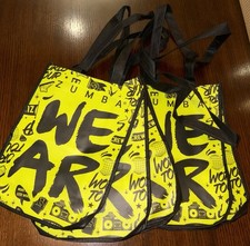 ZUMBA 5 Tote Bags 9"x 12"x 4" Travel/Cosmetic Gym/Shoe Bag Lunch fr.Convention
