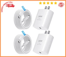 iPhone 17 16 15 Pro Max Charger 30W USB C 17 16 15 Air Pro Max Chargers Block Fa