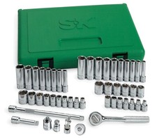 Sk Professional Tools 91848 14 Drive Sae Metric Socket Set - 48 Pcs Sk Professional Tools 91848 14 Drive Sae Metric Socket Set - 48 Pcs