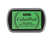 Jacquard ColorPad Archival Pigment Ink Stamp Pads- Fresh Green,Ink  Pads
