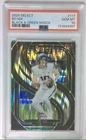 2024 Panini Select Premier Level Bo Nix #117 Black Green Shock Prizm (RC) PSA 10