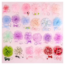 Accessories for LPS Littlest Pet Shop  Random 3lot Dress  Lot Clothes Suit Bow