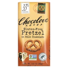 Gluten-Free Pretzel in Milk Chocolate, 33% Cocoa, 2.9 oz (83 g)