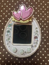 Bandai Tamagotchi P's Pink With Tama Deco Pierce Love Melody Toy Japan AsIs
