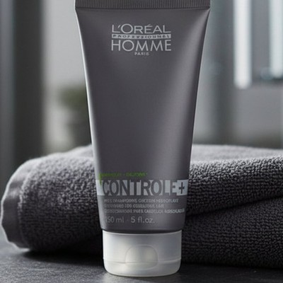 Loreal Homme Controle+ Conditioner For Rebellious Hair 5oz