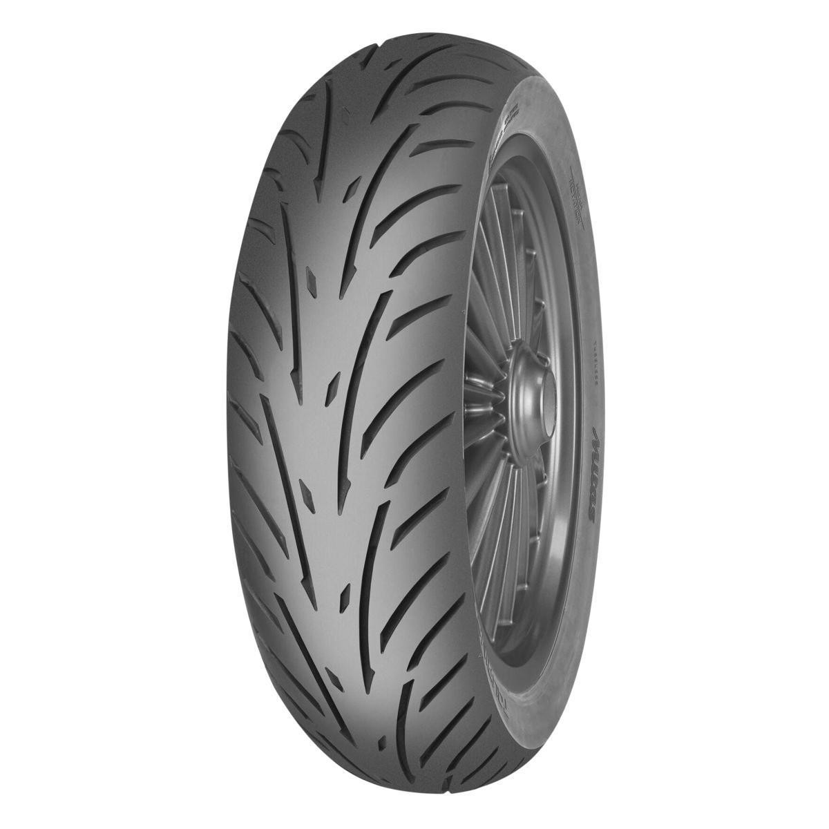 Pneu 100/90-10 Mitas Touring Force-SC grip optimal et sécurité sur sol mouillé