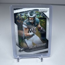 Dallas Goedert - WHITE DISCO PRIZM - 2025 Panini Prizm #234 Philadelphia Eagles