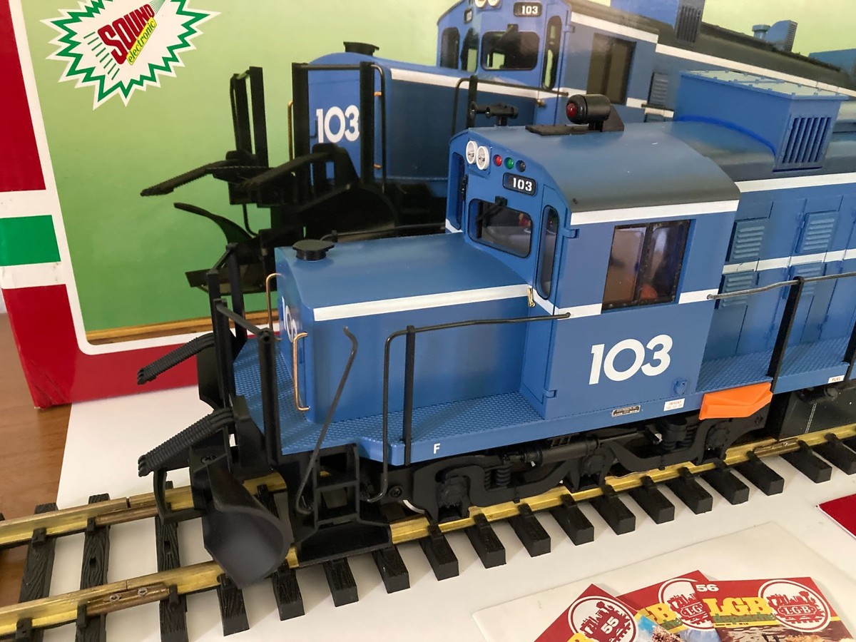 LGB 2155 S White Pass #103 Diesel Locomotive 6-6 With Sound VG | eBay