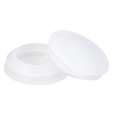 4 Pcs Silicone Hole Plug, Clear Fit for Bottle Pipes 25-27mm Inner Diameter